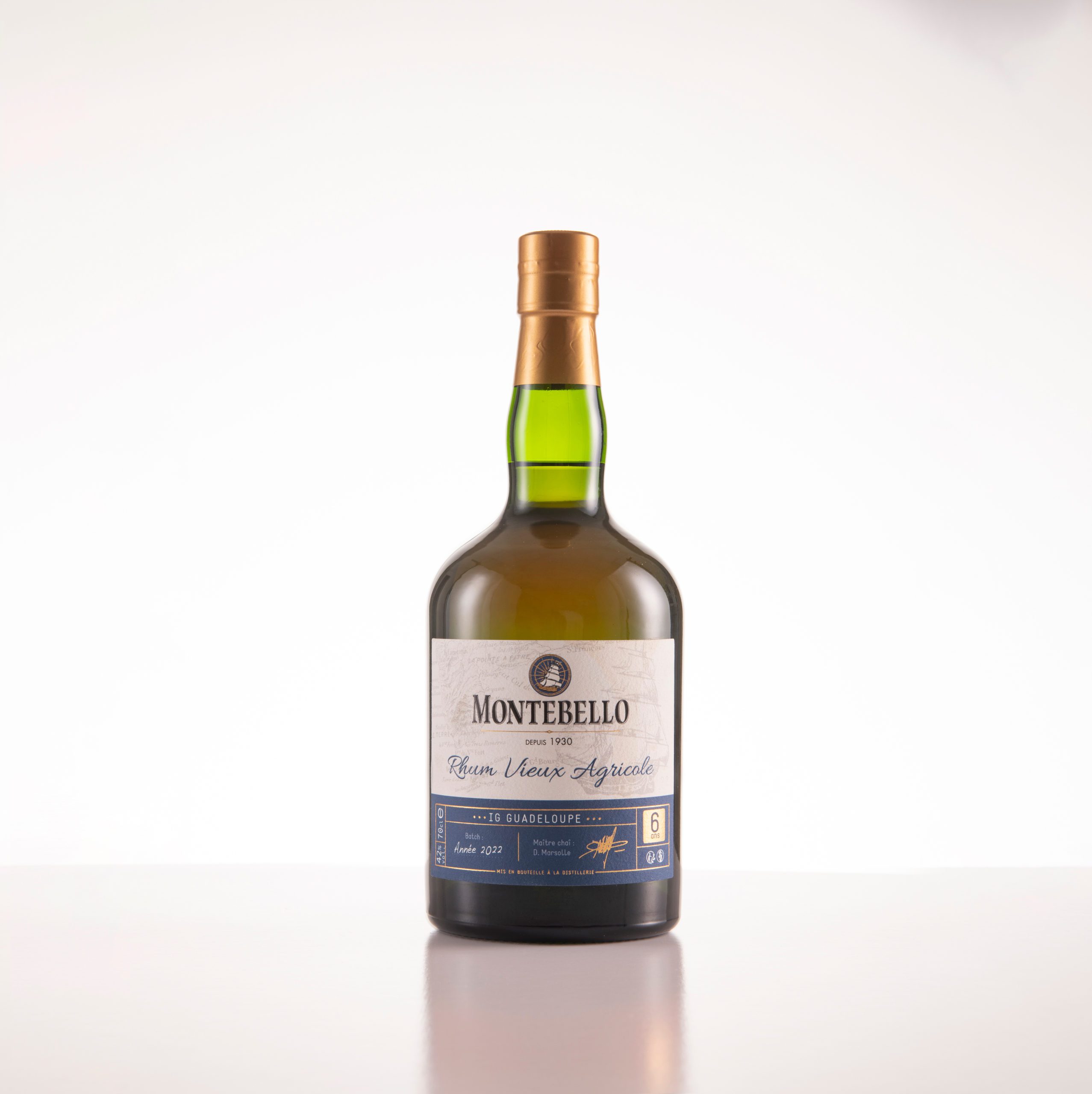 Rhum Vieux Agricole Ans Distillerie Montebello